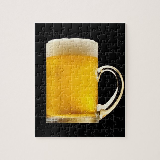 Foamy Beer Mug Jigsaw Puzzle (Vertical)