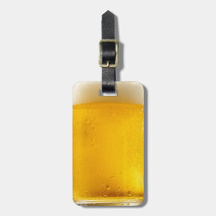 Foamy Beer Mug Luggage Tag