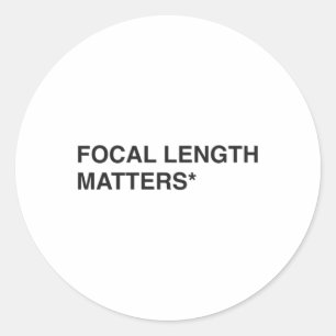 Focal Lenght S Sticker