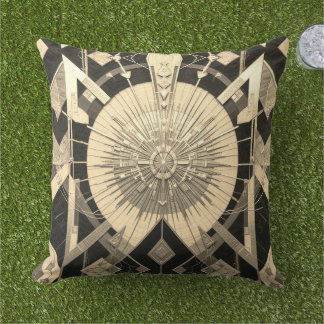 Focal Yantra Outdoor Polyester 51 x 51 cm Throw Cushion