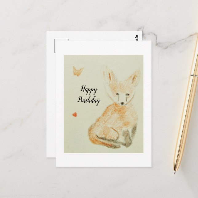 Fochs postcard (Front/Back In Situ)