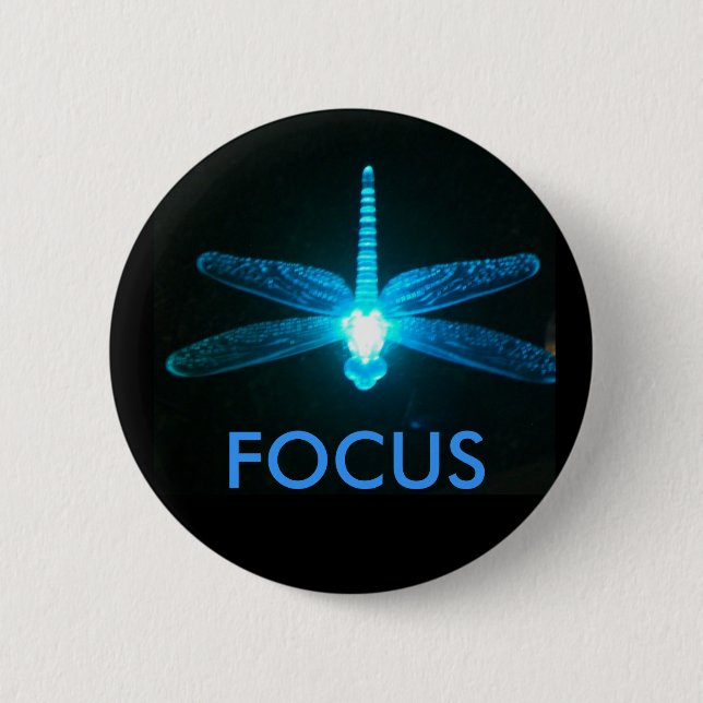 Focus 6 Cm Round Badge (Front)