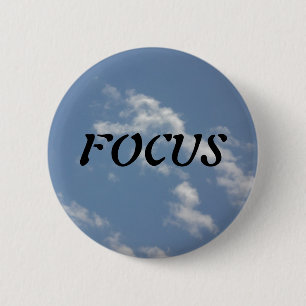 Focus 6 Cm Round Badge