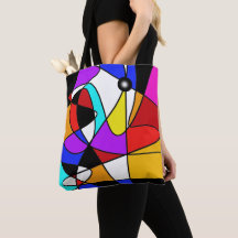 Focus - Colourful bold abstract design