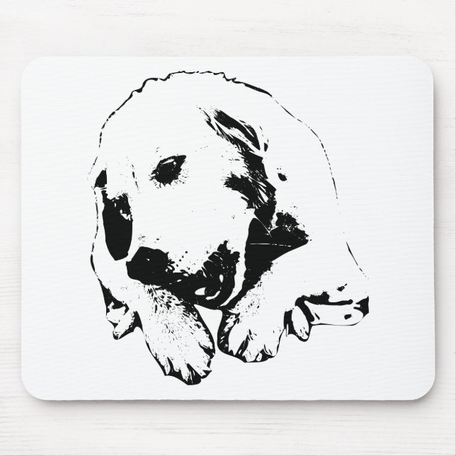 Focus Comes With Playful Edges Mouse Pad (Front)