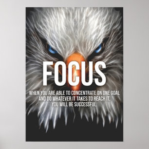 FOCUS - Eagle Motivational Poster