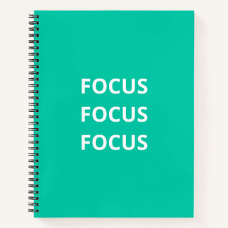 “Focus Focus Focus” Student Productivity Journal