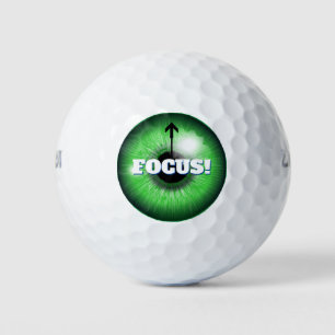 Focus Golf Ball with Arrow
