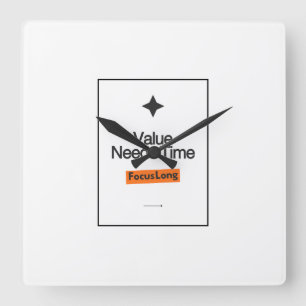 Focus Long Wall Clock Value Needs Time Investor