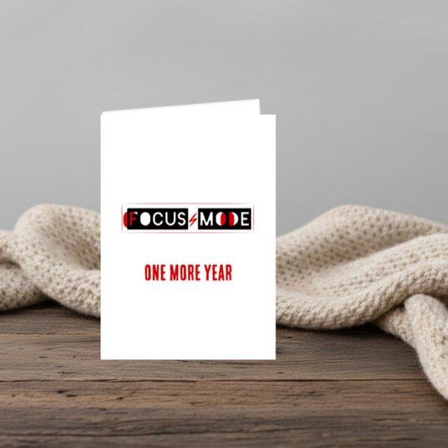 FOCUS MODE Birthday Card (Creator Uploaded)