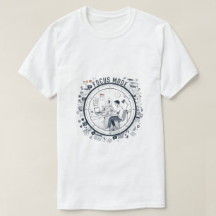 Focus Mode T-Shirt Productivity Streetwear