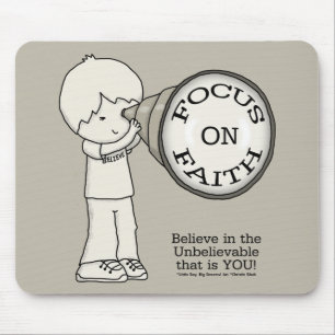 Focus On Faith Mouse Pad