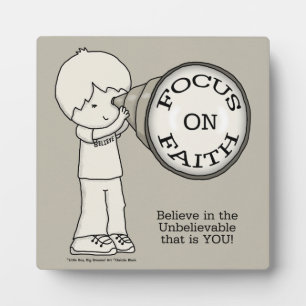 Focus On Faith Plaque