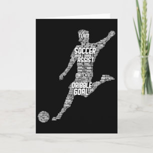 Focus On Goals Net Success Soccer Fan Gear Print Card