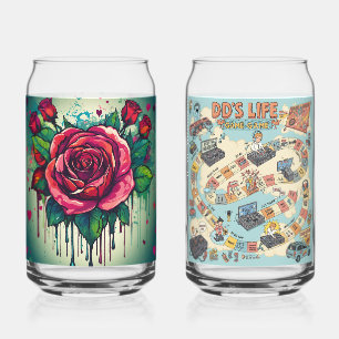 Focus on the feeling can glass