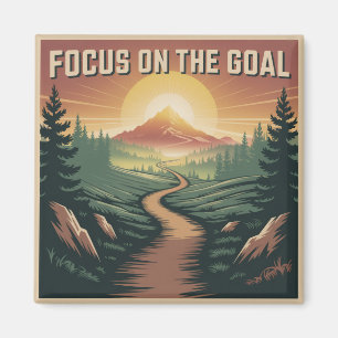 Focus On The Goal Magnet