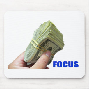 FOCUS on the MONEY Mouse Pad
