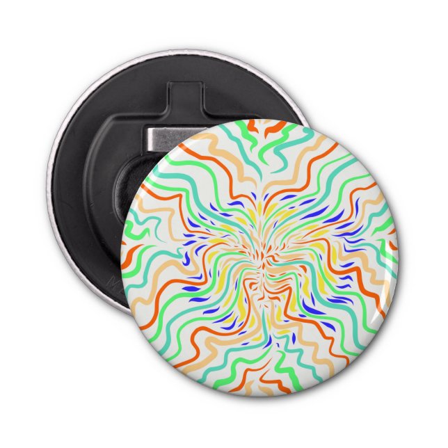 Focus on the Swirls with this Bottle Opener (Front)