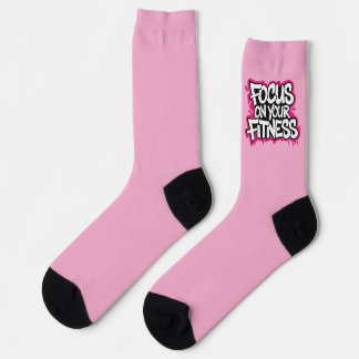 Focus on Your Fitness Exercise Socks