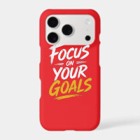Focus On Your Goals Motivational