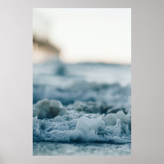 Focus photography of bubbles poster (Front)