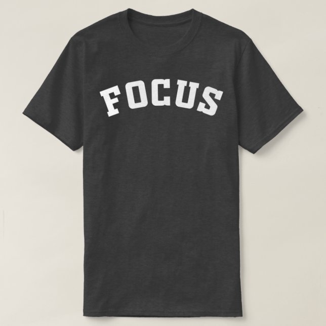 FOCUS Precision beats Power T-Shirt (Design Front)