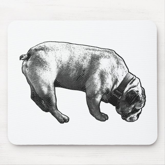 Focus Scent, Dotted Calm Mouse Pad (Front)