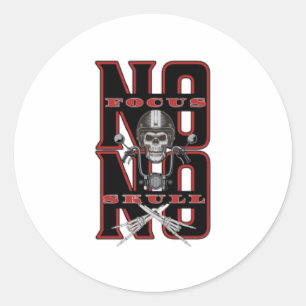 focus skull, sons with arthritis ibuprofen chapter classic round sticker