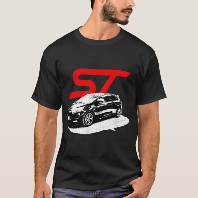 Focus ST  Distressed T-Shirt (Front)
