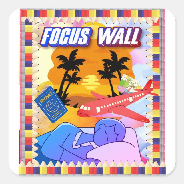 Focus Wall Stickers (Front)