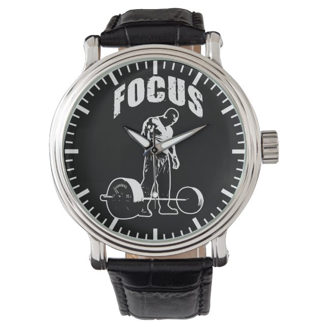 FOCUS - Workout Motivational Watch (Front)