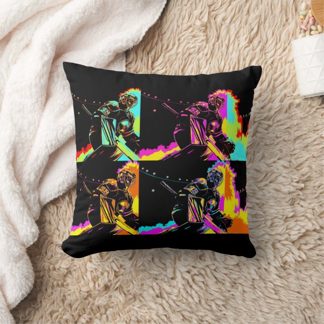 Focused and Ready - Ice Hockey Goalie Cushion (Blanket)