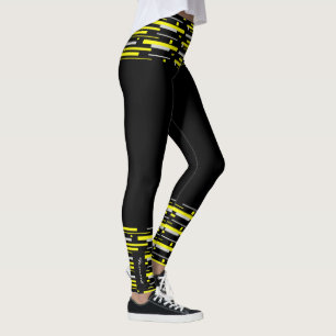 Focused Colourful Balls Abstract Leggings