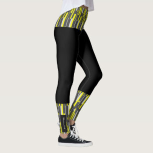 Focused Colourful Balls Abstract Leggings