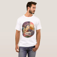"Focused & Determined - Studious Laptop Work Tee f