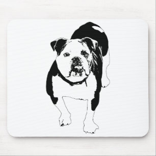 Focused Edge, Vector Dog Pad Mouse Pad