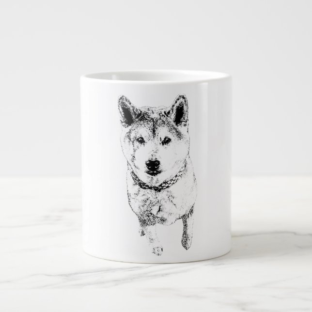 Focused Presence Large Coffee Mug (Front)