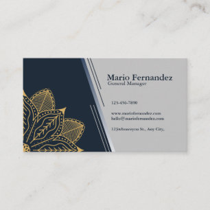 Focuses on the sophisticated Business Card