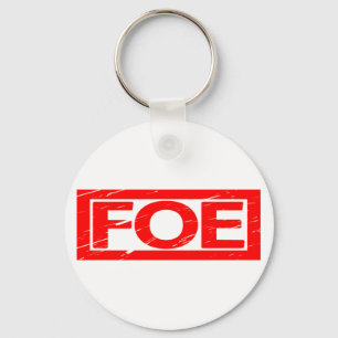 Foe Stamp Key Ring
