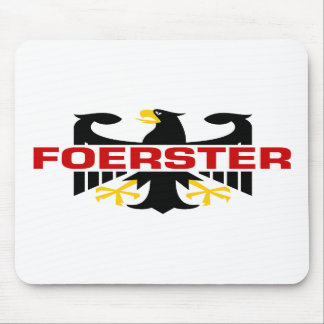 Foerster Surname Mouse Pad