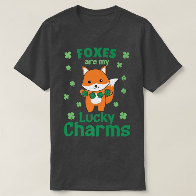 Foes Are My Lucky Charms St Paddys Day Fo T-Shirt (Design Front)