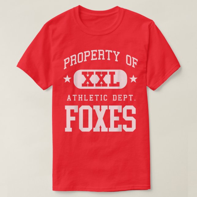 Foes Xl Athletic School Property Funny 1783  T-Shirt (Design Front)