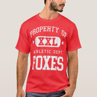 Foes Xl Athletic School Property Funny 1783  T-Shirt