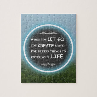 Fog and Green Trees Jigsaw Puzzle