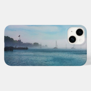 Fog At Mackinac Harbour Case-Mate iPhone Case