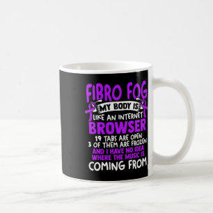Fog - Fibro Survivor Fun Fibromyalgia Awareness  Coffee Mug