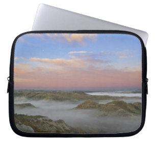 Fog from the Little Missouri River hangs in the Laptop Sleeve
