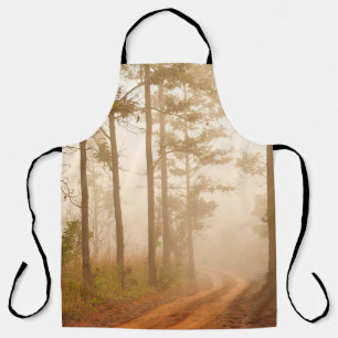 Fog in pine forestforest,beautiful,black,dark,dawn apron