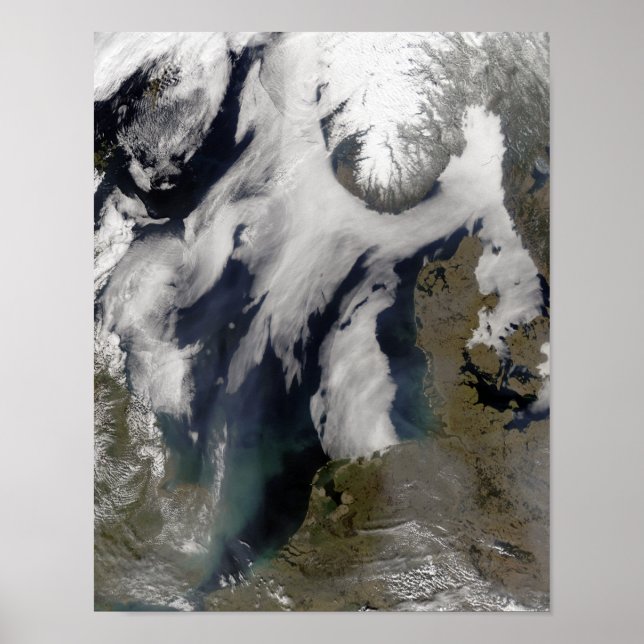 Fog in the North Sea Poster (Front)