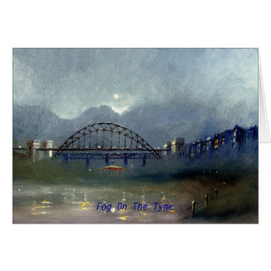 Fog on the Tyne Card